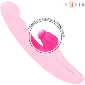 Intense – Emi vibrateur 13,5 cm multifonction 3 en 1 10 vibrations rose