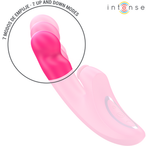 Intense – Emi vibrateur 13,5 cm multifonction 3 en 1 10 vibrations rose