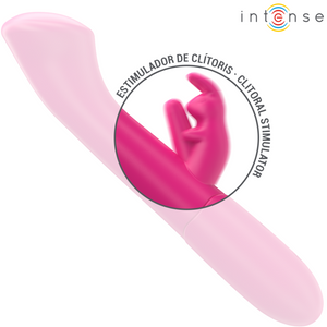 Intense – Julieta vibrateur rabbit 18,6 cm 10 vibrations rose