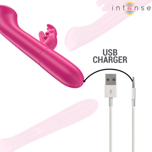 Intense – Julieta vibrateur rabbit 18,6 cm 10 vibrations rose