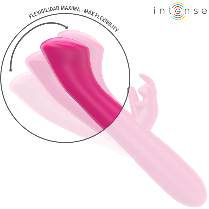 INTENSE - JULIETA VIBRADOR RABBIT 18.6 CM 10 VIBRACIONES PINK