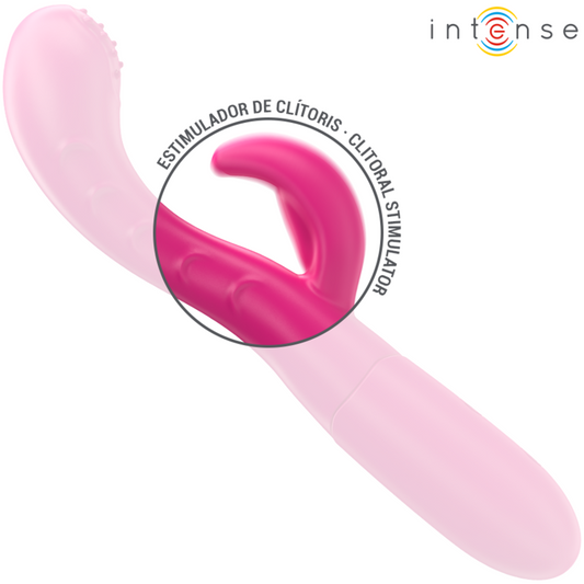 INTENSE - AMARA VIBRADOR WITH LENGTH ESTIMULADORA 10 VIBRACIONES PINK