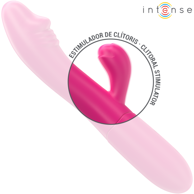INTENSE - IVY VIBRADOR FLEXIBLE 10 VIBRACIONES WITH LENGTH ESTIMULADORA PINK