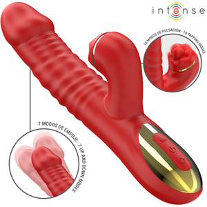 INTENSE - THALIA VIBRACIÓN &amp; EMPUJE &amp; ESTIMULACIÓN ROJO