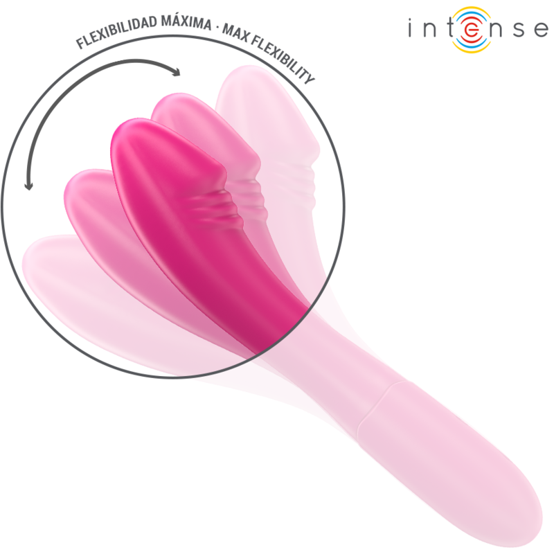 INTENSE - BELINDA VIBRADOR 19 CM FLEXIBLE 10 VIBRACIONES PINK