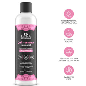 Intimateline Luxuria – Huile de massage nuage de sucre 150 ml