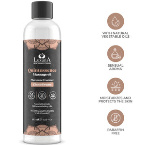 Intimateline Luxuria – Huile de massage chocolat 150 ml