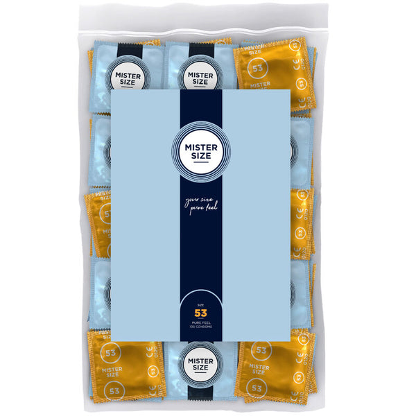 Mister Size – Préservatif taille M 53 mm (100 unités)