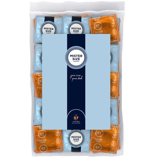 Mister Size – Préservatif taille L 57 mm (100 unités)