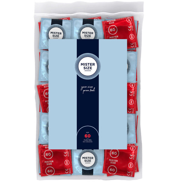 Mister Size – Préservatif taille XL 60 mm (100 unités)