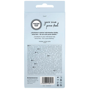 Mister Size 64mm pack of 10