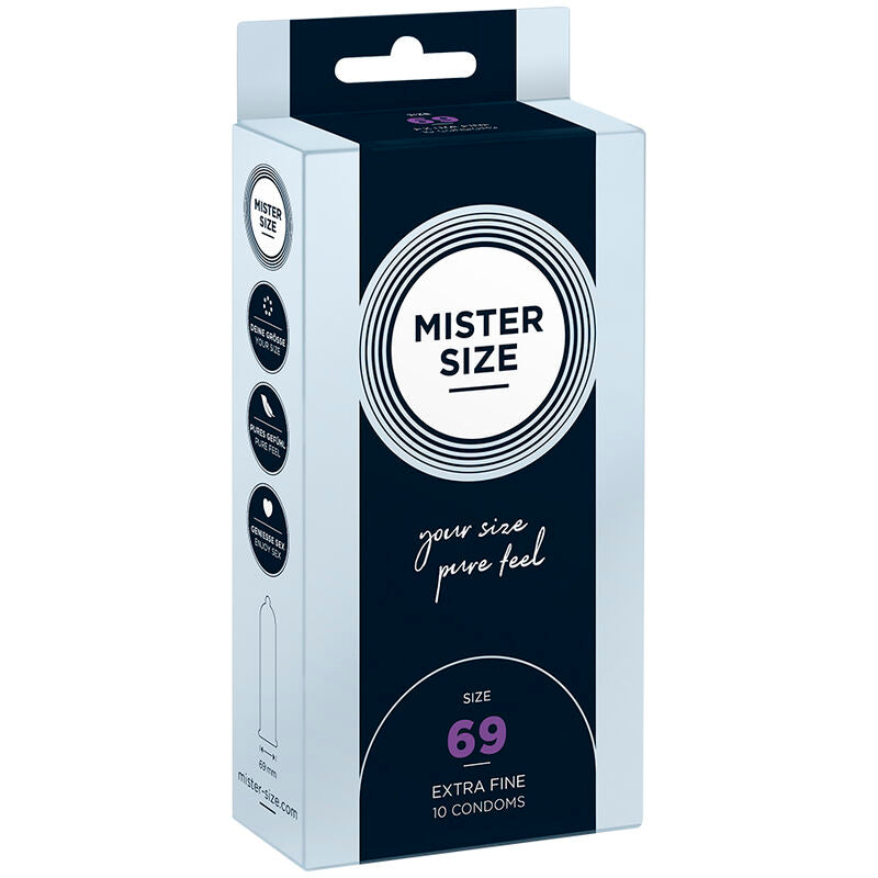 Mister Size 69mm pack of 10