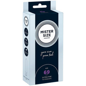 Mister Size 69mm pack of 10