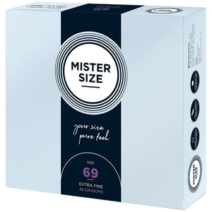 Mister Size 69mm pack of 36