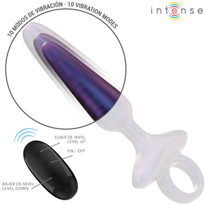 Intense – Marlon plug anal vibrant modèle 4 télécommande