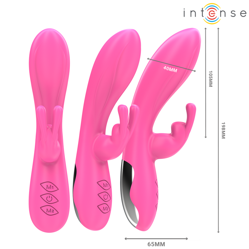 INTENSE - RANDALL VIBRADOR RABBIT 10 VIBRACIONES PINK