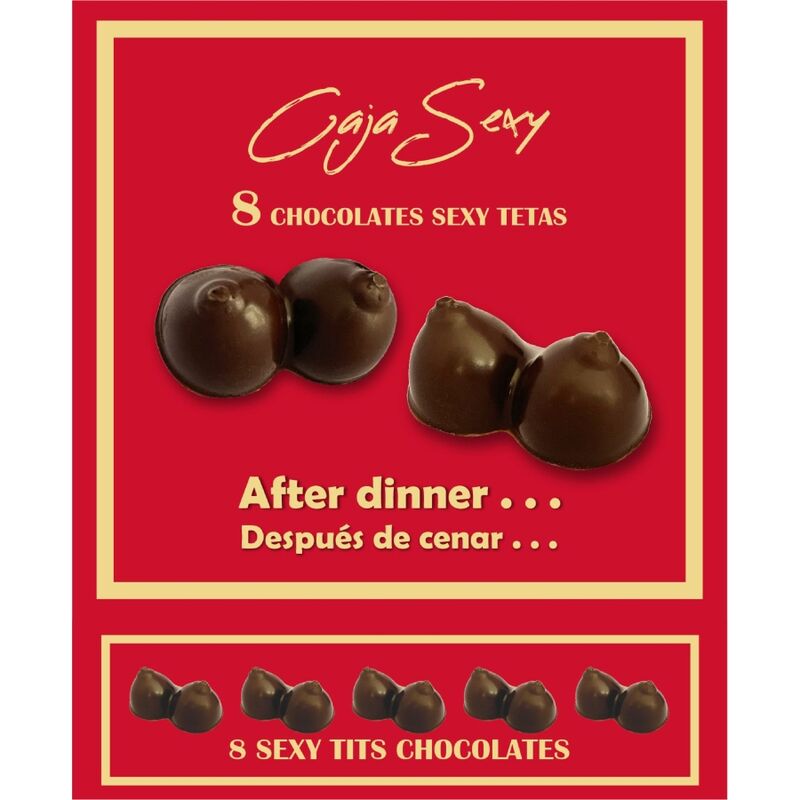 Diablo Picante – 8 chocolats sexy seins
