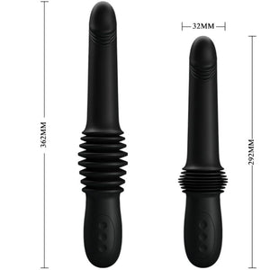 Pretty Love – Vibrateur pazuzu 3 modes de poussée noir