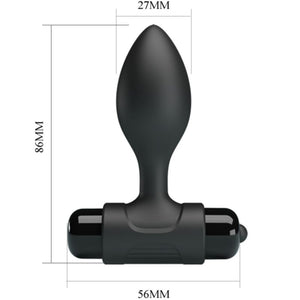 Pretty Love – Vibra butt 10 vibrations plug anal noir