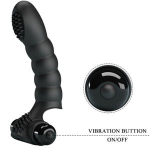 Pretty Love – Vibrateur doigt alexander 10 vibrations noir