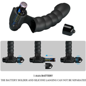 Pretty Love – Vibrateur doigt alexander 10 vibrations noir