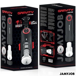 Jamyjob – Masturbateur vagin automatique par gravité 5 modes d'aspiration