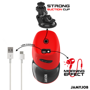 Jamyjob – Masturbateur vagin automatique xpeed 5 modes de poussée et effet sonore