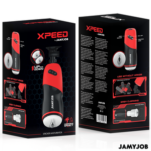 Jamyjob – Masturbateur vagin automatique xpeed 5 modes de poussée et effet sonore