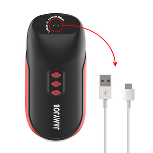 Jamyjob – Masturbateur buccal automatique blaze 5 modes ondes stimulantes et vibrations