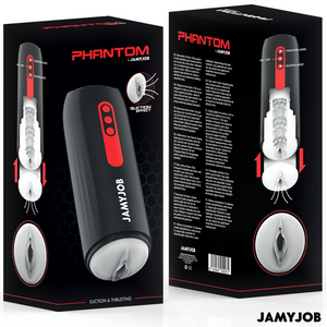 Jamyjob – Masturbateur vagin automatique phantom 5 modes ondes stimulantes et poussée