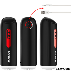 Jamyjob – Masturbateur vagin automatique phantom 5 modes ondes stimulantes et poussée