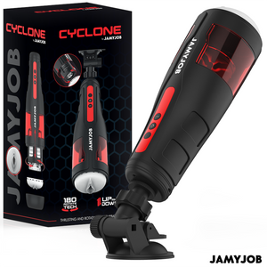 Jamyjob – Masturbateur vagin automatique cyclone 10 modes de rotation et de poussée