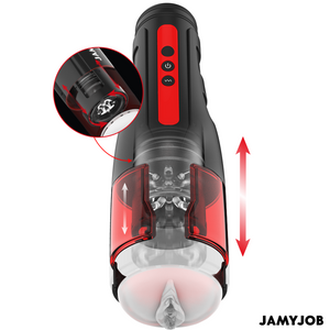 Jamyjob – Masturbateur vagin automatique cyclone 10 modes de rotation et de poussée