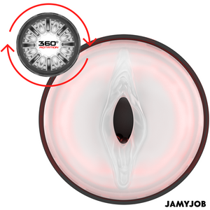Jamyjob – Masturbateur vagin automatique cyclone 10 modes de rotation et de poussée