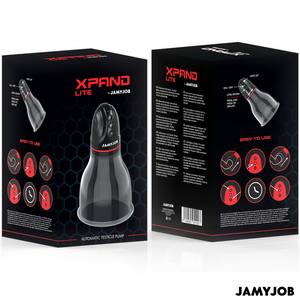 JAMYJOB - XPAND LITE AUTOMÁTICA DE TESTÍCULOS 3 LEVELS OF SUCTION GRAY