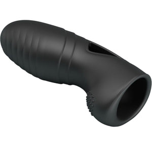 Pretty Love – Alan vibrateur de doigts en silicone noir