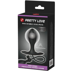 Pretty Love – Plug anal gonflable noir