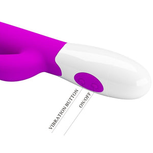 Pretty Love – Vibrateur centaure lapin 30 modes de vibration violet