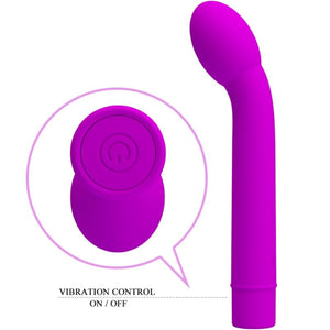 Pretty Love – Vibrateur point g logan 10 vibrations violet