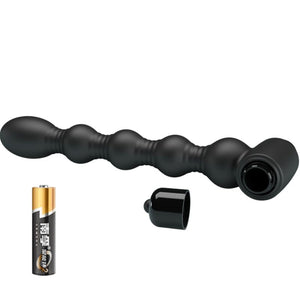 Pretty Love – Plug anal lynn silicone 10 vibrations noir