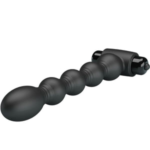 Pretty Love – Plug anal lynn silicone 10 vibrations noir