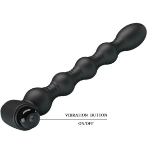 Pretty Love – Plug anal lynn silicone 10 vibrations noir
