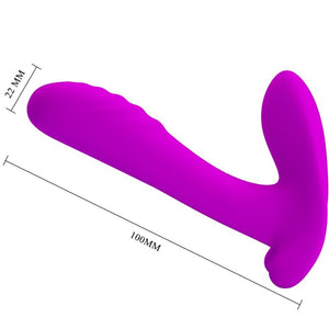Pretty Love – Masseur & vibrateur 12 vibrations télécommande violet