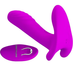 Pretty Love – Masseur & vibrateur 12 vibrations télécommande violet