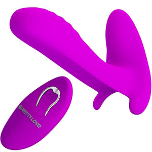 Pretty Love – Masseur & vibrateur 12 vibrations télécommande violet
