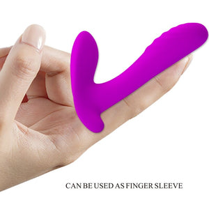 Pretty Love – Masseur & vibrateur 12 vibrations télécommande violet