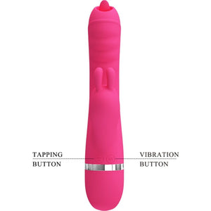 Pretty Love – Vibrateur lapin multifonction phoenix rose