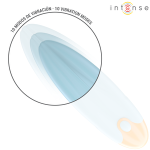 Intense – Mike bullet vibrant 10 vibrations bleu
