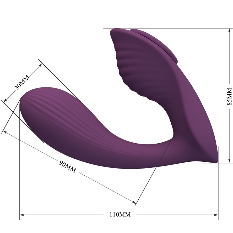 PRETTY LOVE - FRANZ MASAJEADOR &amp; VIBRADOR APP GRATUTITA MORADO