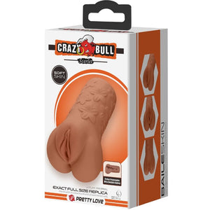 Crazy Bull – Dessin de vagin et d'anus écarlate avec chair de fleurs
